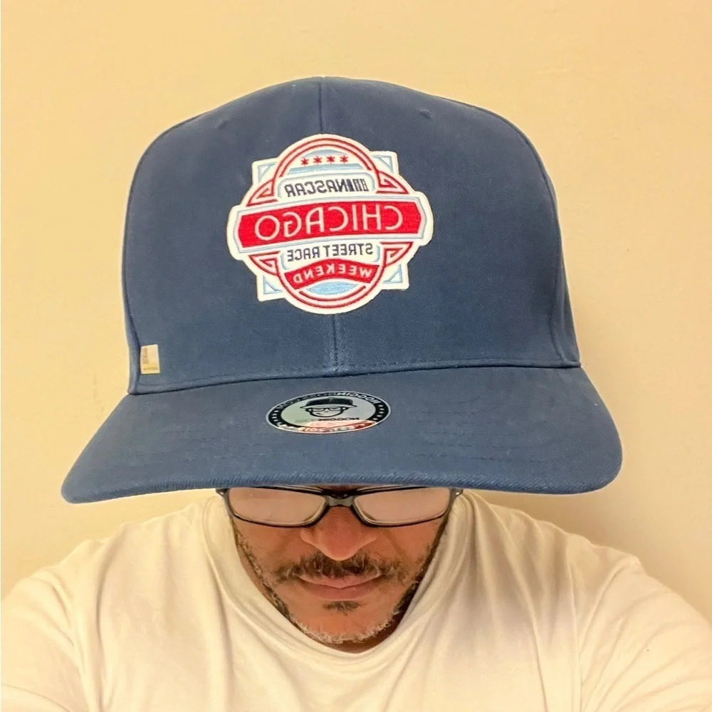NOGGIN BOSS NASCAR Chicago Street Race Oversized Novelty Hat – New